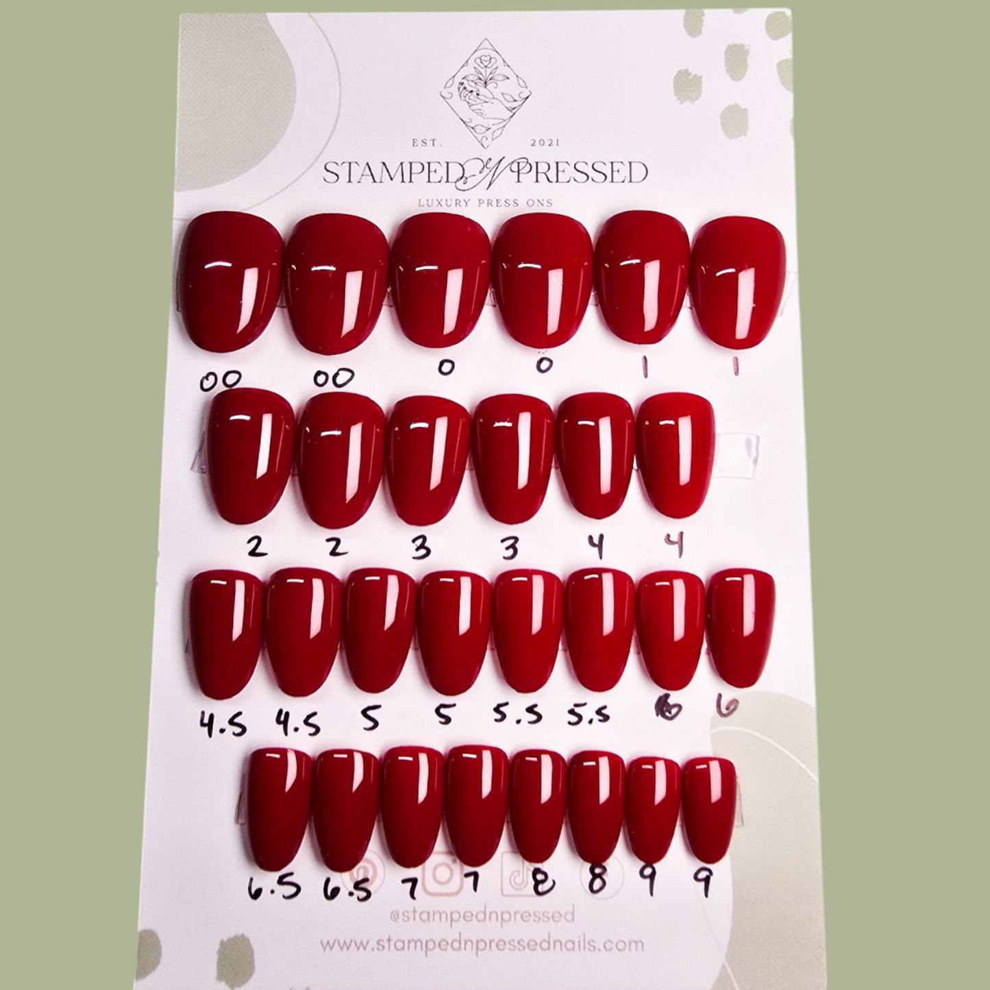 Vampire Drunk - XShort Round - 20+ Nails