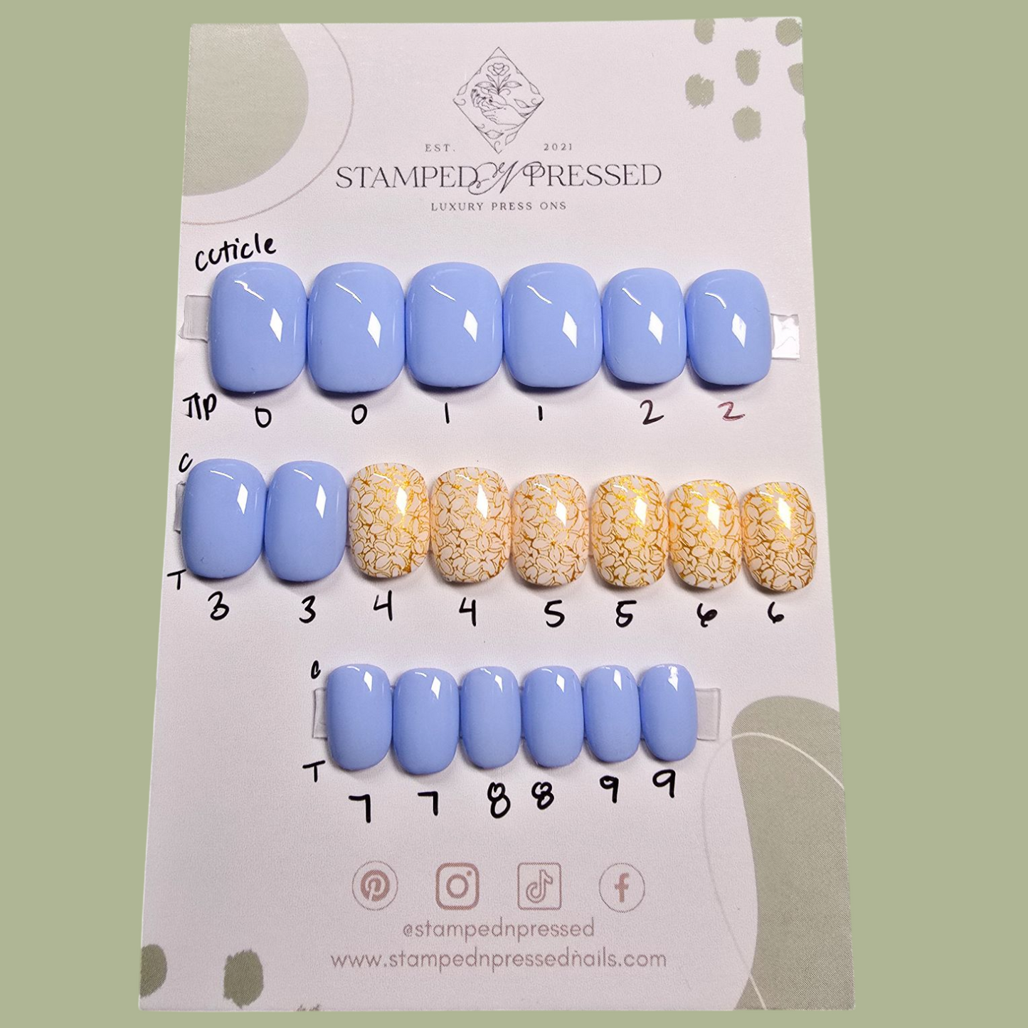 Sundance - XXShort Squoval - 20+ Nails