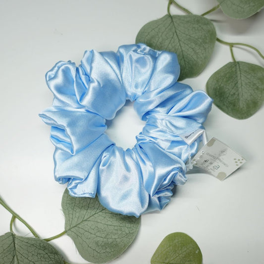 Satin Scrunchie - Baby Blue