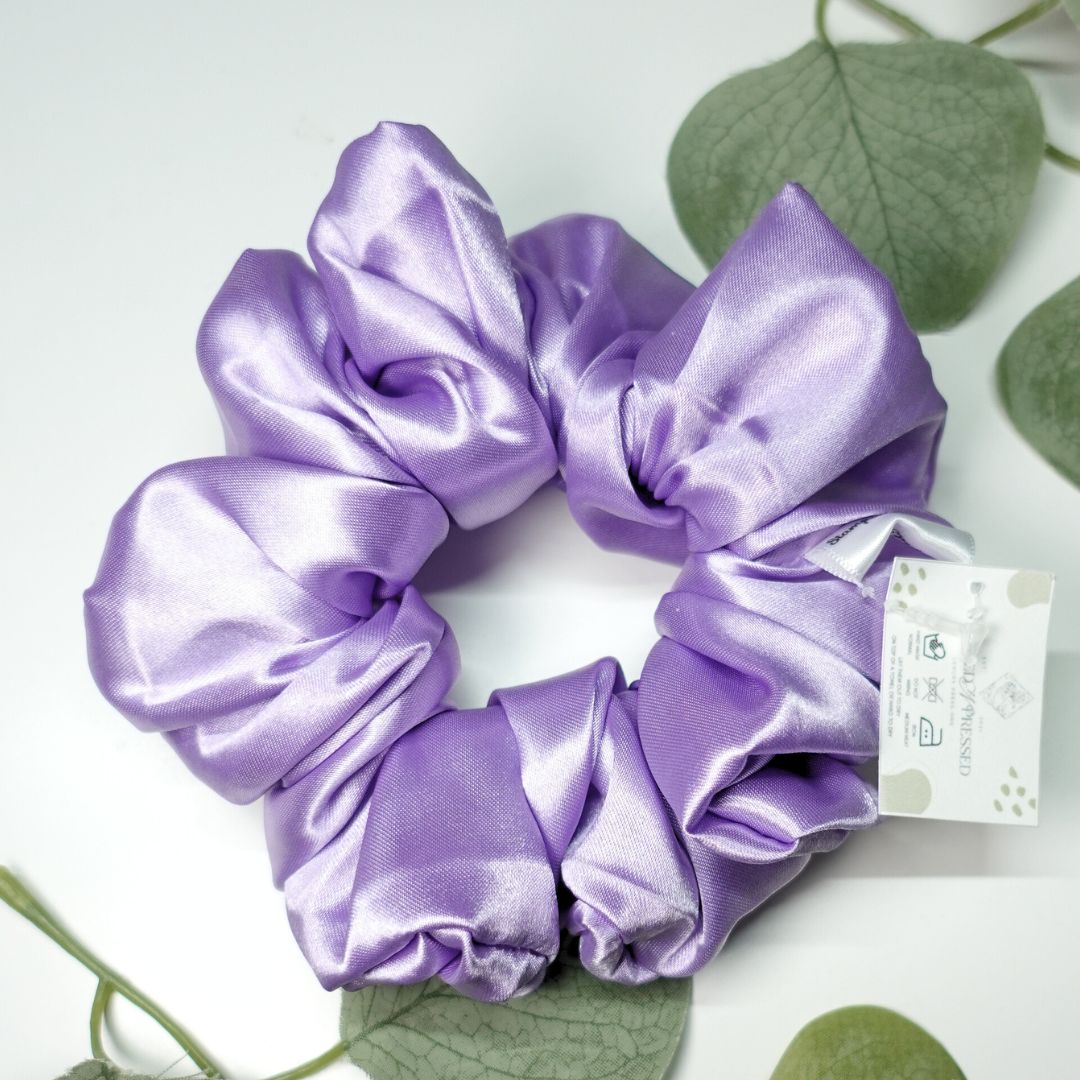 Satin Scrunchie - Lavendar