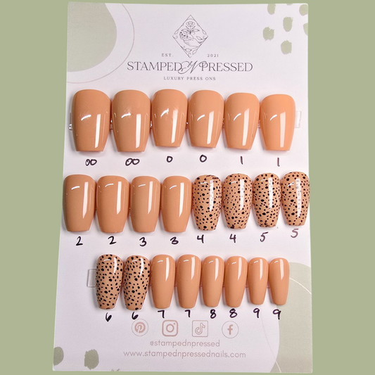 Speckled - Short Coffin - 20+ Nails